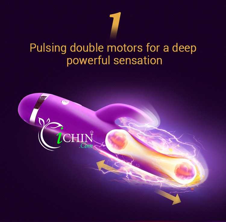 Durex R-vibe 2 đầu rung nóng 12 chế độ silicon mềm mịn an toàn