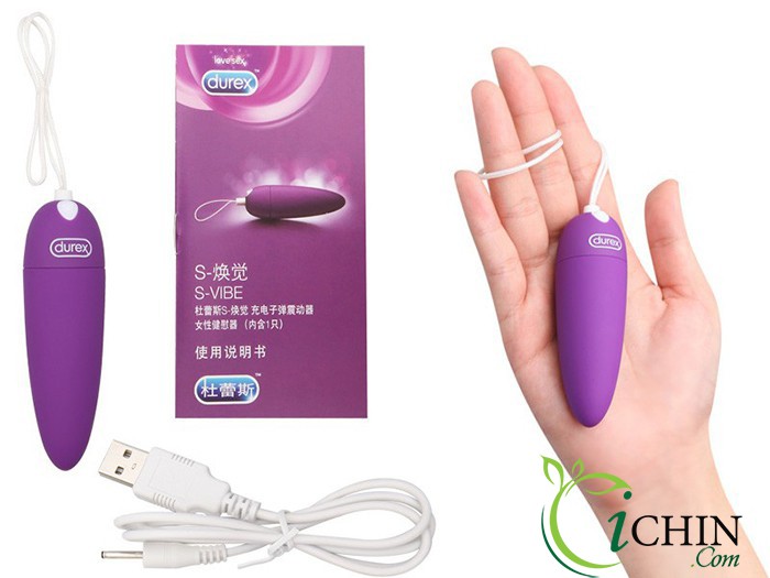 Trứng rung Durex S Viber nhỏ pin sạc chống nước rung mạnh