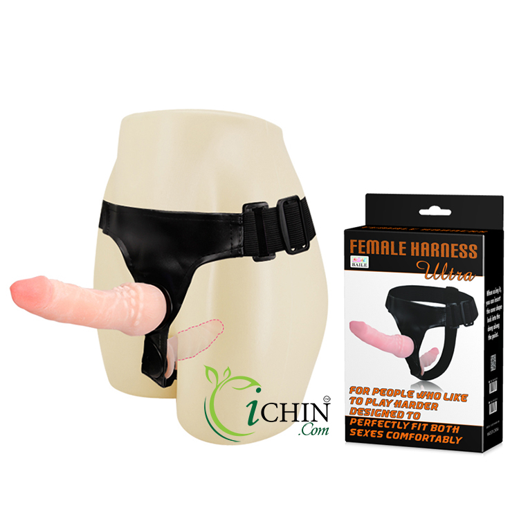 FEMALE HARNESS hai đầu kích thích siêu sướng cho Les hiện đại