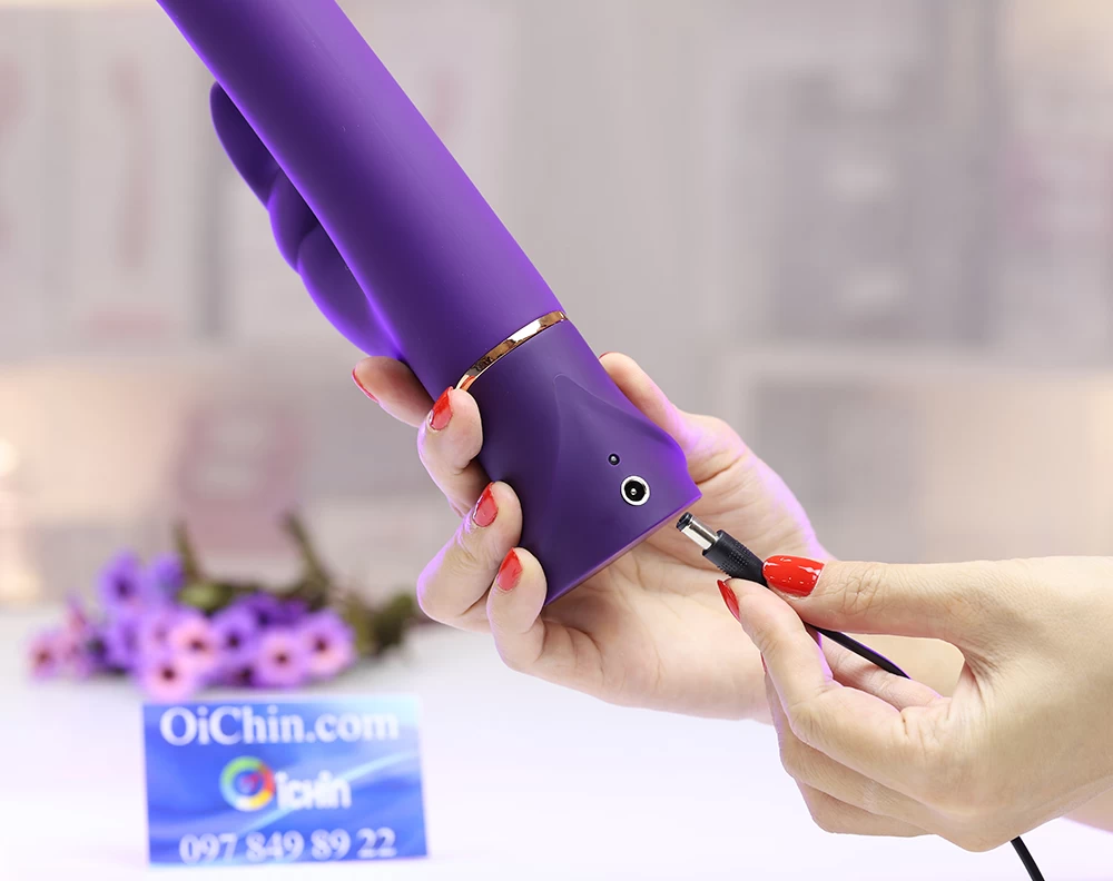 Fifty Shades of Grey Greedy Girl Rung Thụt Silicone Cao Cấp