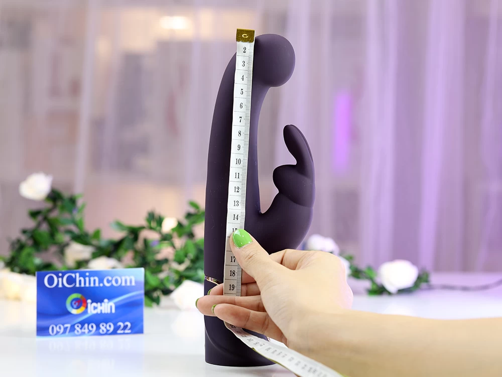 Máy rung tai thỏ G Spot Stroker Greedy Girl 12 chế độ rung