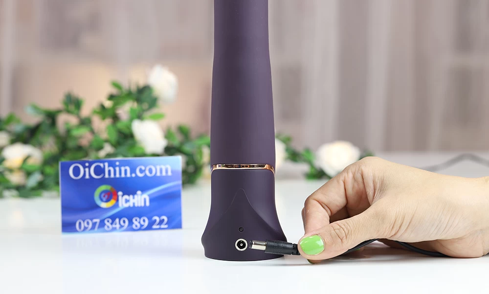 Máy rung tai thỏ G Spot Stroker Greedy Girl 12 chế độ rung