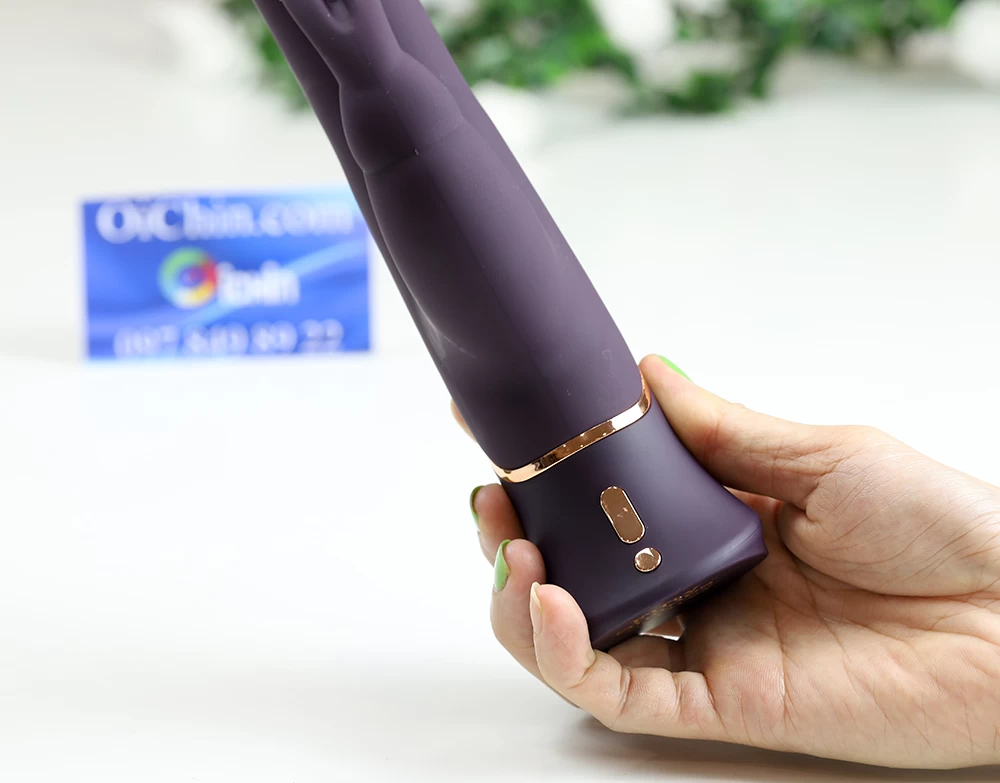 Máy rung tai thỏ G Spot Stroker Greedy Girl 12 chế độ rung