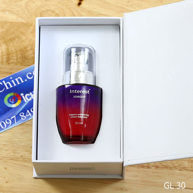 Gel tăng hưng phấn Interest IGNIGHT dạng kem 20ml mùi thơm dịu