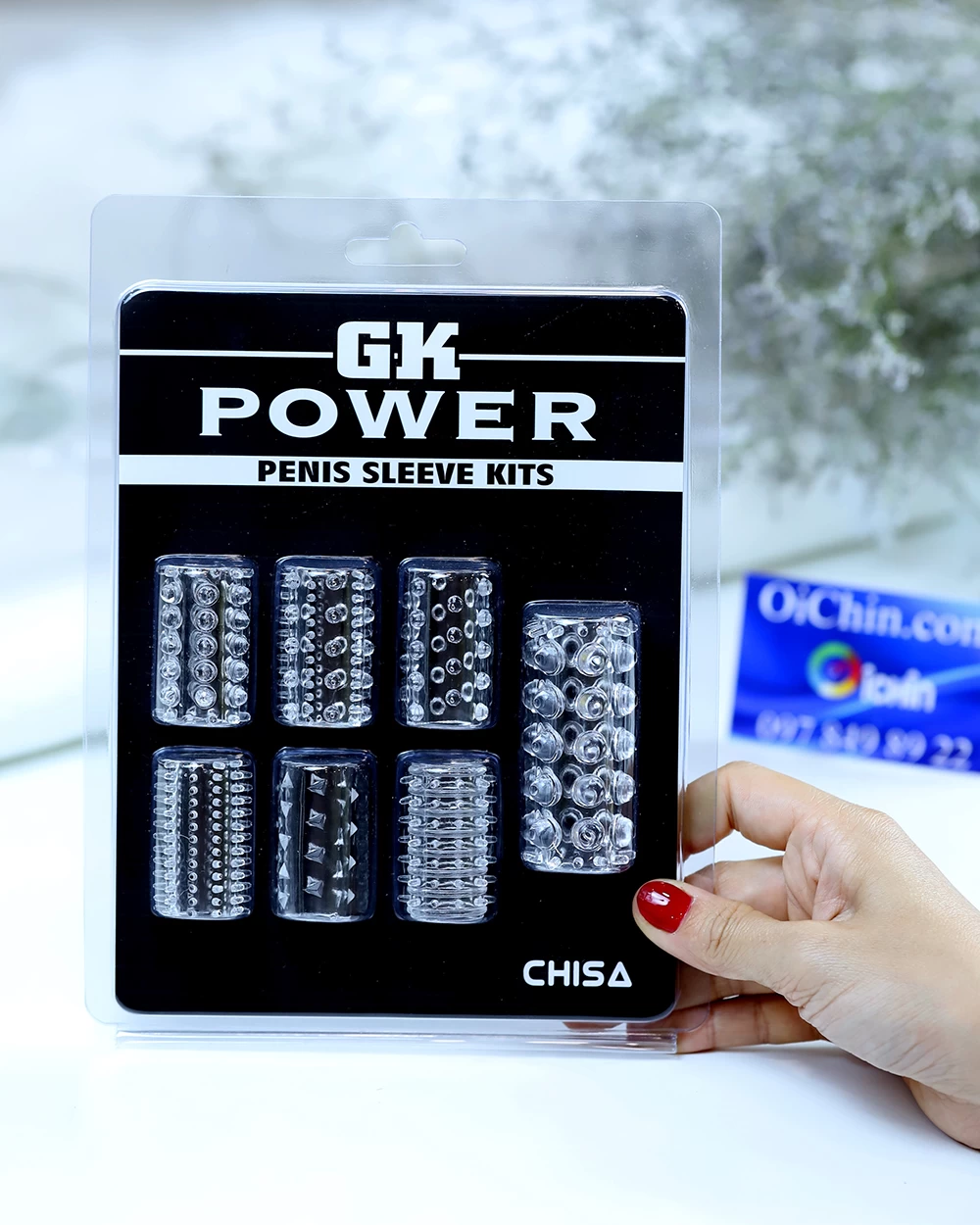 Chisa GK Power bao gai 7 kích cỡ combo tăng hưng phấn