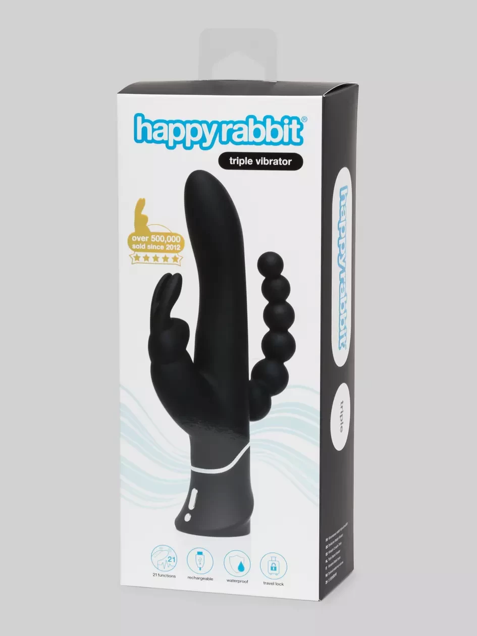 Máy rung Happy Rabbit Triple Lovehoney 3 đầu kích thích đa năng