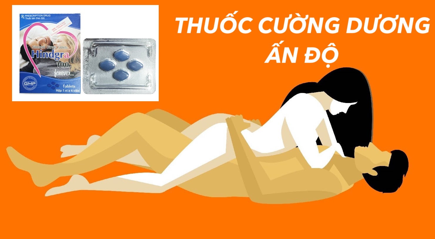 Thuốc Hindgra 100mg Ấn Độ tăng cường sinh lý nam chống xuất tinh