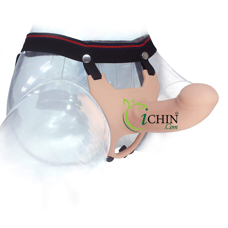 Hollow Strap-On mềm mịn tăng kích thước, kích thích đỉnh điểm