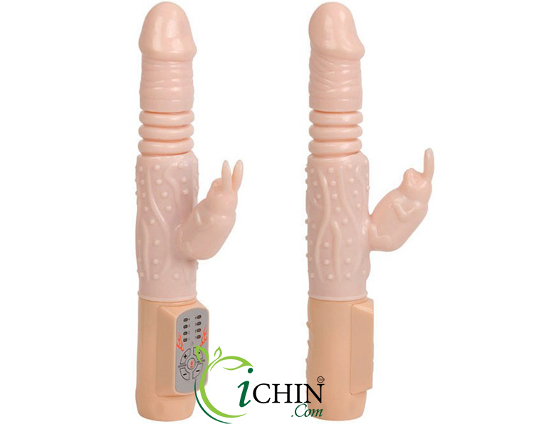 Lybaile Hot Bunny rung xoay thụt tỏa nhiệt size nhỏ siêu mềm mại