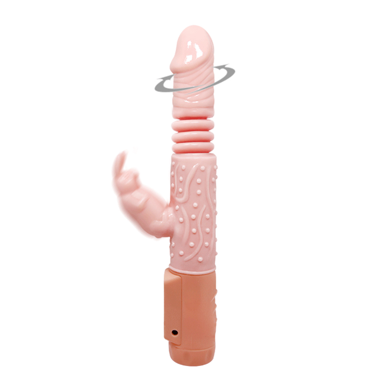 Lybaile Hot Bunny rung xoay thụt tỏa nhiệt size nhỏ siêu mềm mại