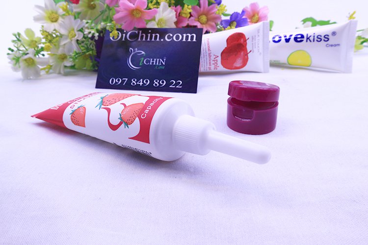 Gel bôi trơn Love Kiss hương Cherry cao cấp 100ml dịu nhẹ an toàn