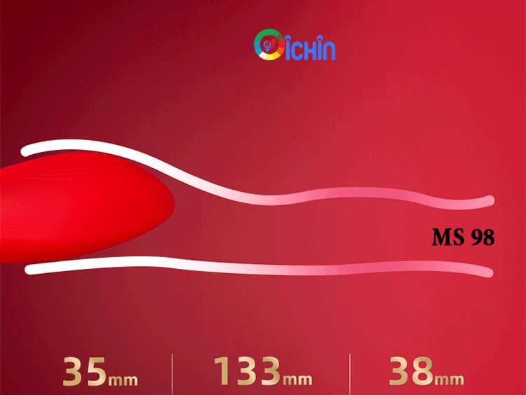 Kistoy TINA Máy Massage 2 đầu rung tỏa nhiệt hút chống nước 100%