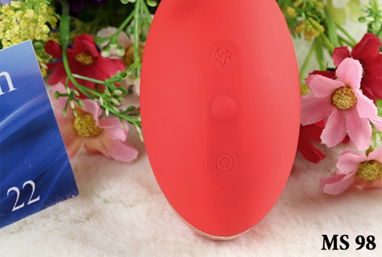 Kistoy TINA Máy Massage 2 đầu rung tỏa nhiệt hút chống nước 100%