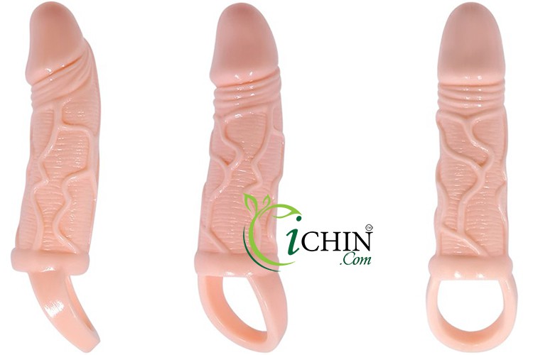 Bao cao su đôn dên Men Extension có rung đầu quai đeo
