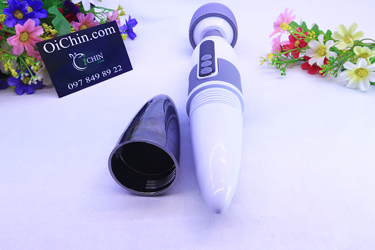 Máy massage tình yêu Leten Lighting AV cao cấp rung tỏa nhiệt 10 chế độ