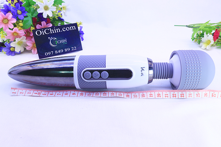 Máy massage tình yêu Leten Lighting AV cao cấp rung tỏa nhiệt 10 chế độ