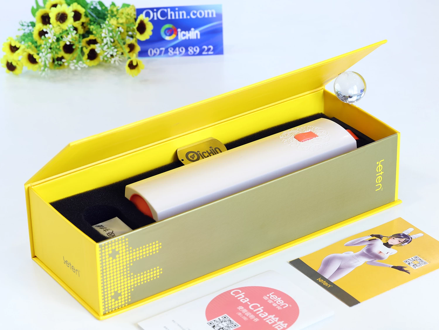 Leten Cha Cha Fairy rung thụt sưởi ấm thông minh siêu phê Leten Cha Cha Fairy rung thụt sưởi ấm thông minh siêu phê