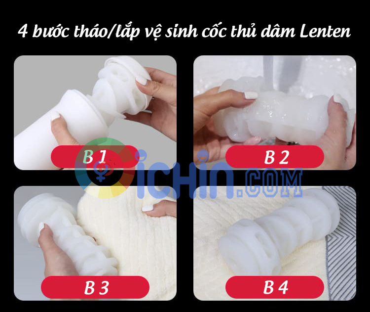 Leten One Silicone Cao Cấp Cốc Thủ Dâm Hút Thổi Nhẹ Nhàng Êm Ái