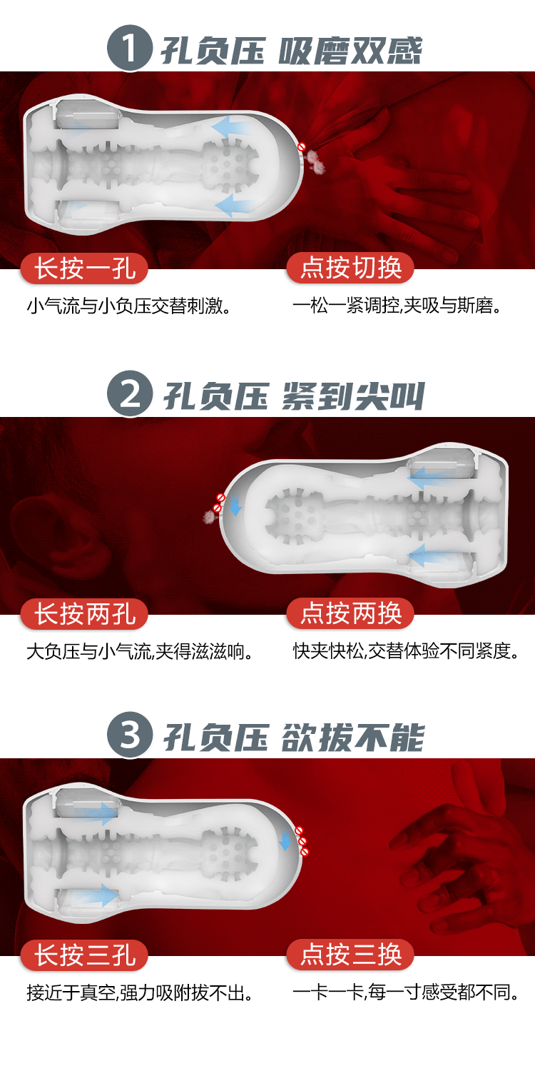 Leten One Silicone Cao Cấp Cốc Thủ Dâm Hút Thổi Nhẹ Nhàng Êm Ái