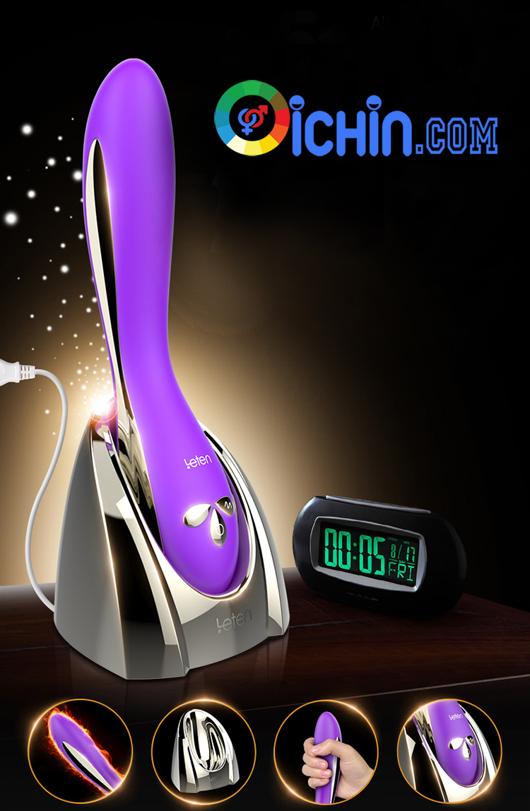 Leten ELIZA máy rung tỏa nhiệt silicon y tế cao cấp êm ái