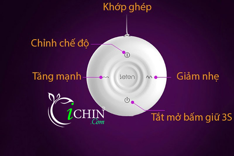 Leten Surge mini nhỏ gọn 5 chế độ rung mạnh mẽ sướng nhanh Leten Surge mini nhỏ gọn 5 chế độ rung mạnh mẽ sướng nhanh