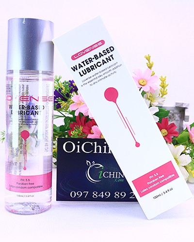 Lovense Gel bôi trơn 100ml gốc nước cao cấp USA an toàn kích thích