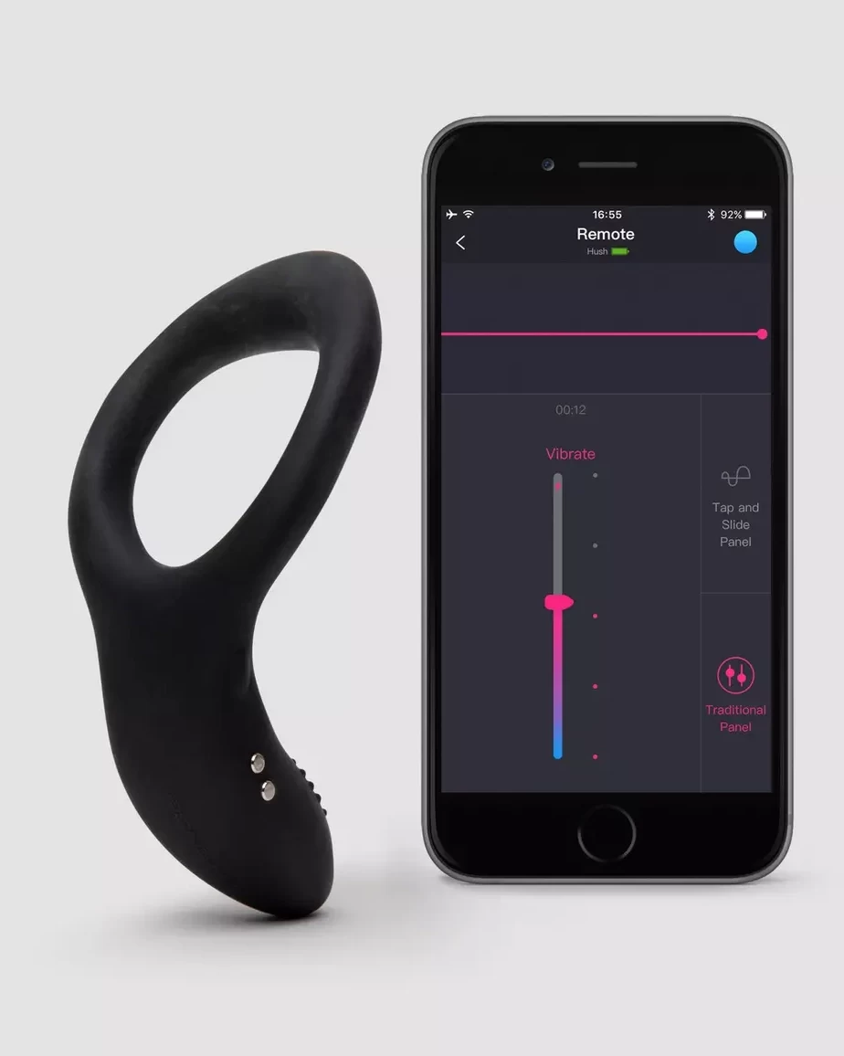 Lovense Diamo rung điều khiển từ xa qua app tăng khoái cảm nam giới
