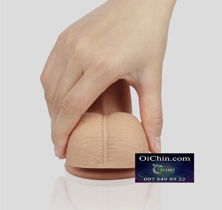 Lovetoy 8 inch siêu mềm gắn tường silicone y tế an toàn