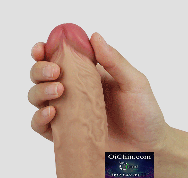Lovetoy 8 inch siêu mềm gắn tường silicone y tế an toàn