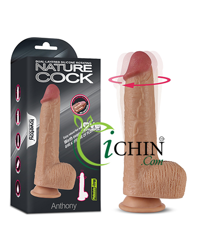 Lovetoy Anthony Rung Xoay Tỏa Nhiệt Hít Tường Siêu Khủng