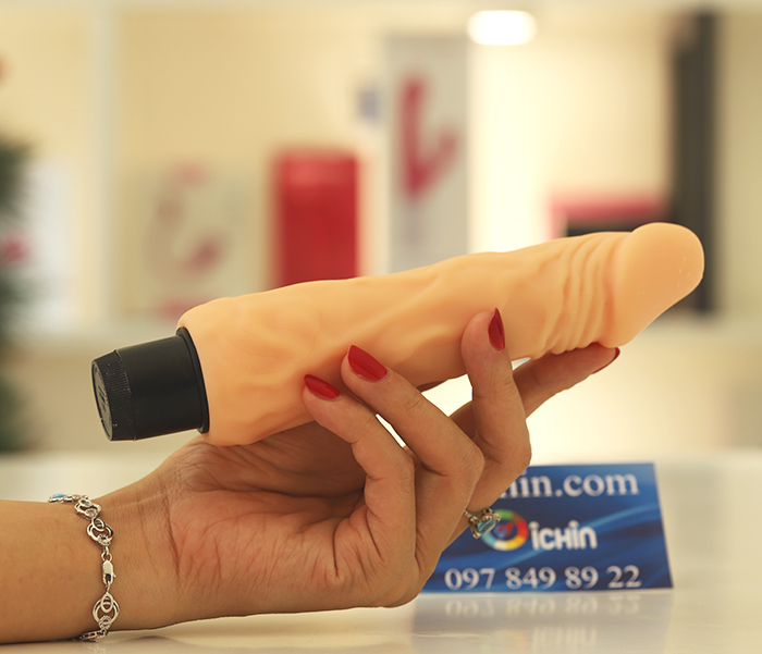 Lovetoy Realfeel 8 inch rung mạnh silicon mềm mịn thật như da