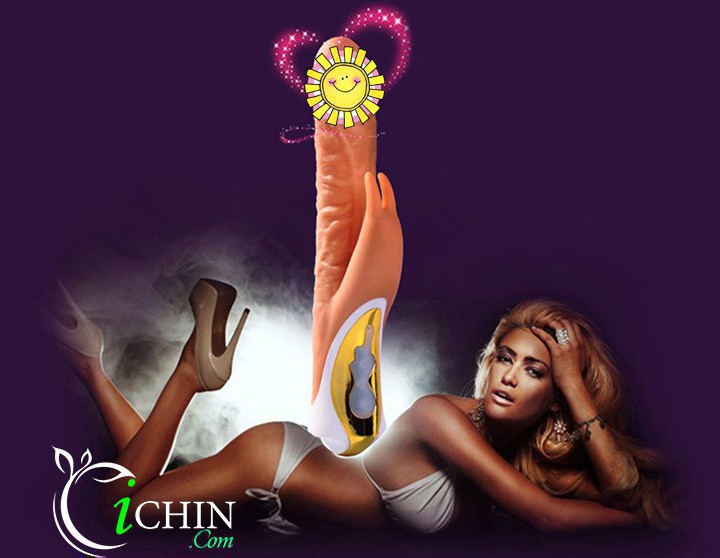 Loving World Dildo to ngoáy rung cực mạnh silicon mềm mại