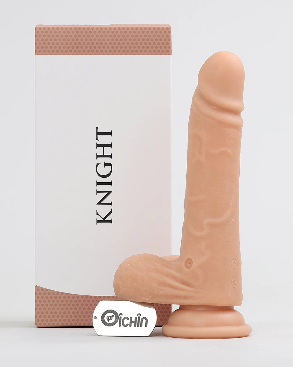 Loving World Knight Thrusting Rung Thụt Gắn Tường Silicone Pin Sạc