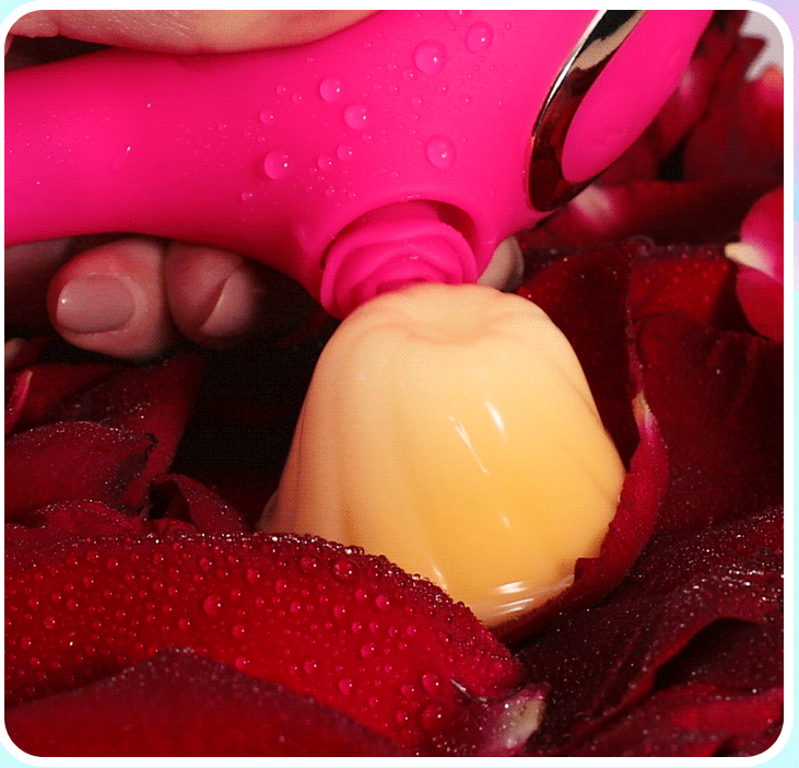 Loving World Rose Thumping máy massage rung tỏa nhiệt nữ Loving World Rose Thumping máy massage rung tỏa nhiệt nữ
