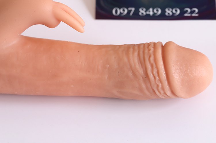 LovingWorld Advancer dildo rung ngoáy thụt 7 chế độ silicone mềm