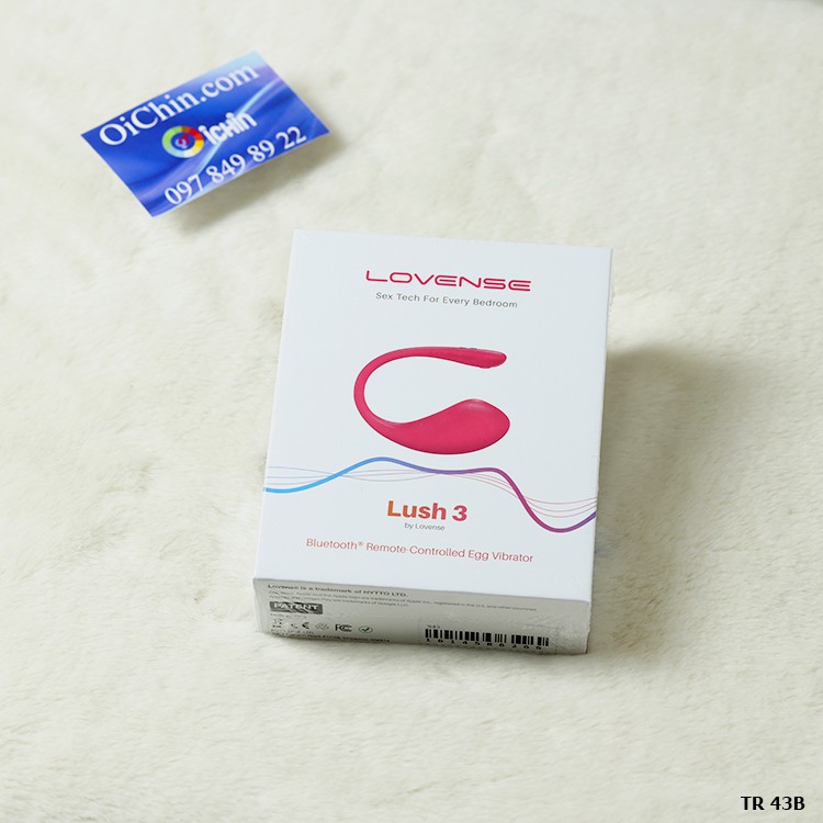 LUSH 3 trứng rung không dây cao cấp điều khiển từ xa kích thích