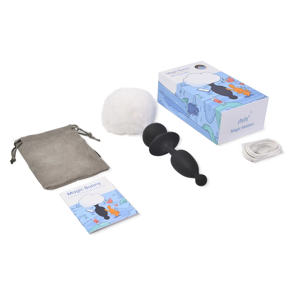 Magic Bunny Magic Motion đồ chơi hậu môn rung điều khiển bằng điện thoại