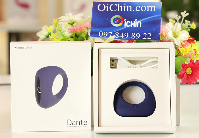 Magic Dante vòng rung kết nối App điều khiển từ xa silicon mềm mịn cao cấp