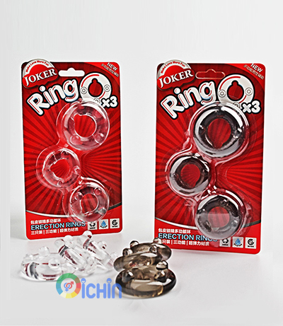 Joker Ring O bộ 3 vòng silicone tăng kích thước, kéo dài thời gian