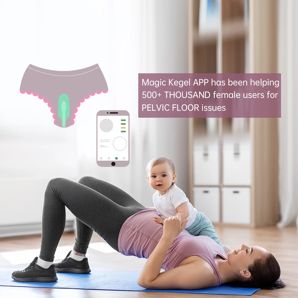 Magic Motion Fitcute Kegel se khít vùng kín rung điều khiển điện thoại