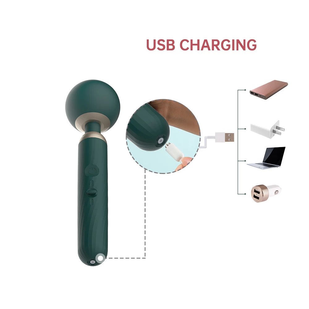 Magic Motion Zenith lớn Rung mạnh Điều khiển điện thoại Pin sạc MS36