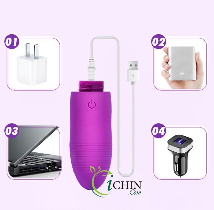 Trứng rung MAN NUO pin sạc 10 chế độ rung êm ái nhỏ gọn Trứng rung MAN NUO pin sạc 10 chế độ rung êm ái nhỏ gọn