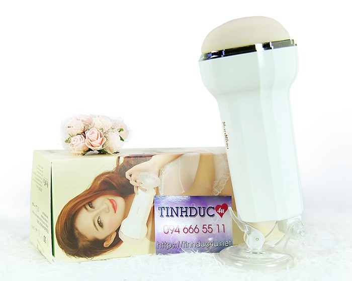 Âm đạo giả ManMiao gắn tường rung mạnh tăng khoái cảm