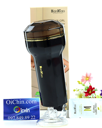 Manmiao Shaken âm đạo giả cầm tay rung mạnh mềm mịn, hàng chính hãng giá tốt