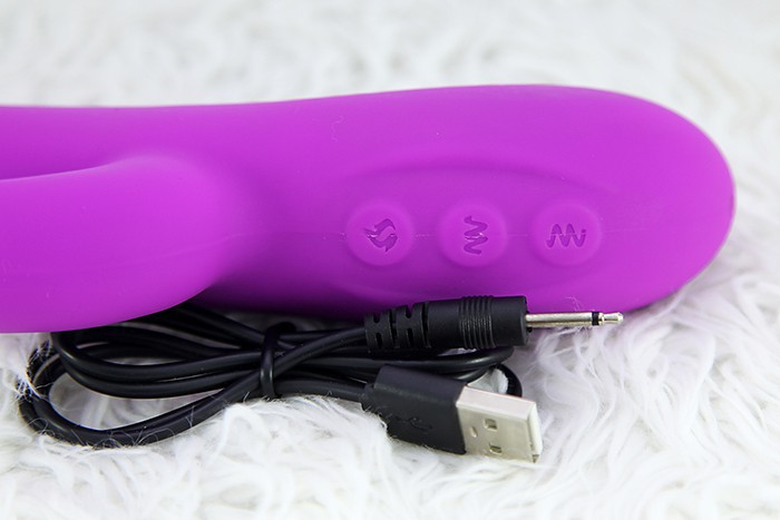 Mannuo Ella Rung Thụt Cao Cấp USB Pin Sạc Kích Thích Nữ