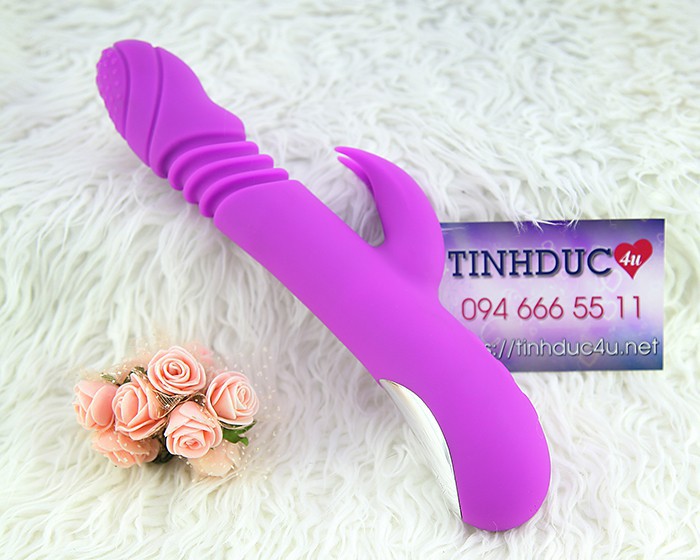 Mannuo Ella Rung Thụt Cao Cấp USB Pin Sạc Kích Thích Nữ