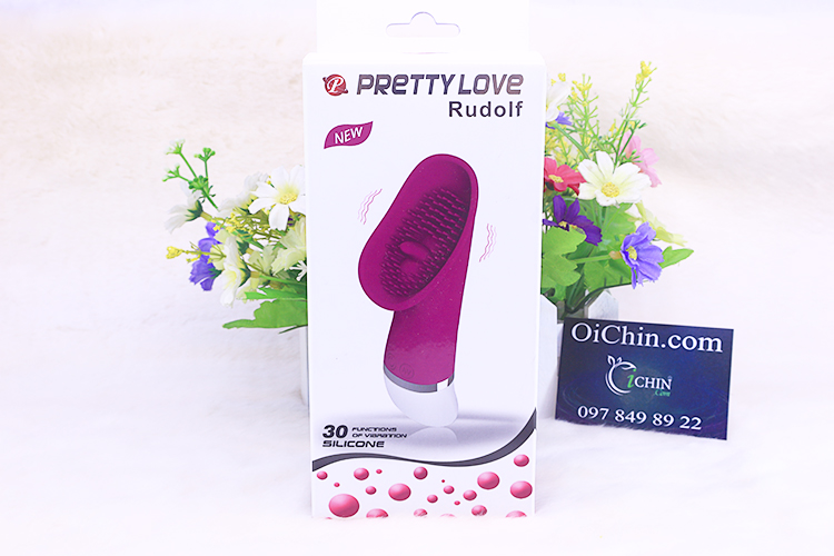 Pretty Love Rudolf lưỡi giả vùng kín 30 chế độ rung