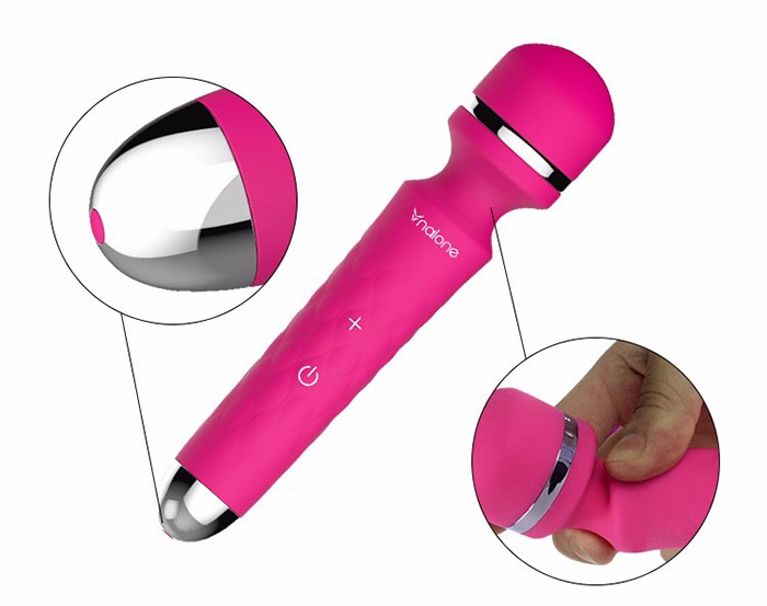 Nalone Sinmis cao cấp 7 chế độ rung massage Silicone y tế pin sạc kích thích
