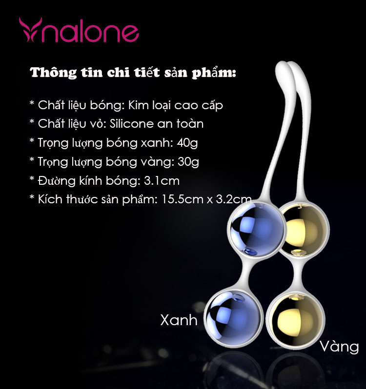 Nalone Yany bóng tập se khít vùng kín cao cấp, an toàn Nalone Yany bóng tập se khít vùng kín cao cấp, an toàn