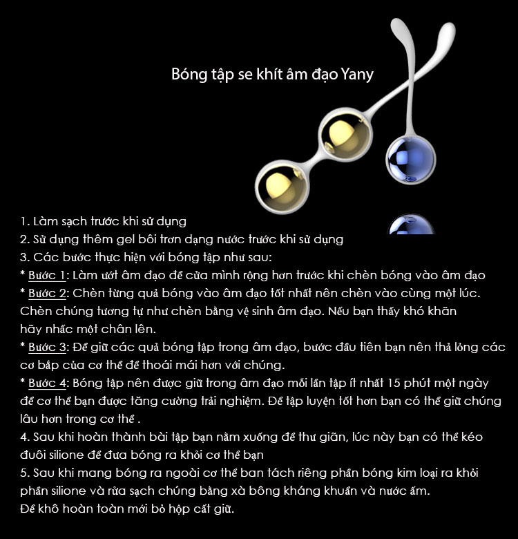 Nalone Yany bóng tập se khít vùng kín cao cấp, an toàn Nalone Yany bóng tập se khít vùng kín cao cấp, an toàn